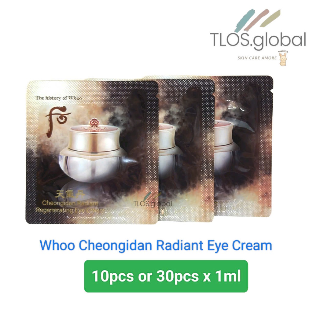 10pcs or 30pcs * 1ml Whoo Cheongidan Hwahyun Radiant Regenerating Eye Cream