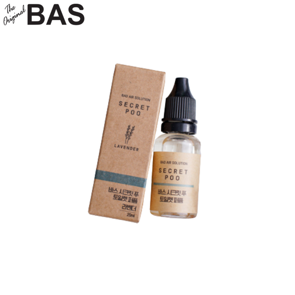 BAS Toilet Perfume Secret Pool – Lemon / Lavender 20ml (1 หรือ 2 ขวด)