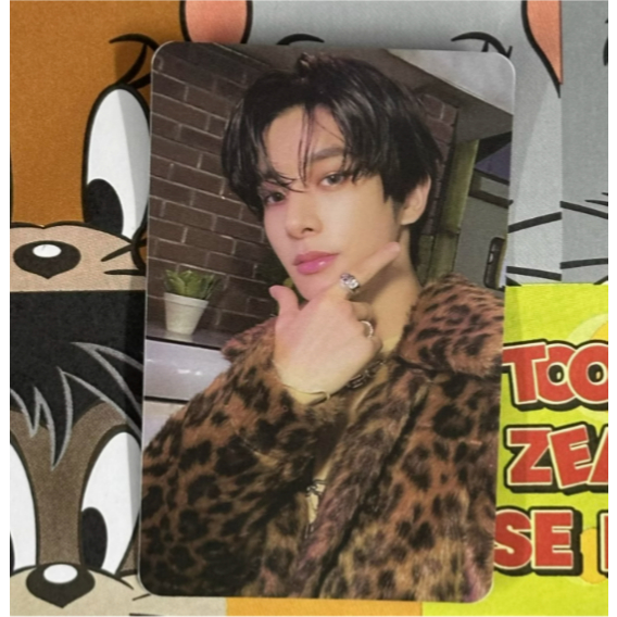 ENHYPEN Sim Jaeyun Shopee 3.0 Leopard Outfit Photocard Ver. หมาโพคา