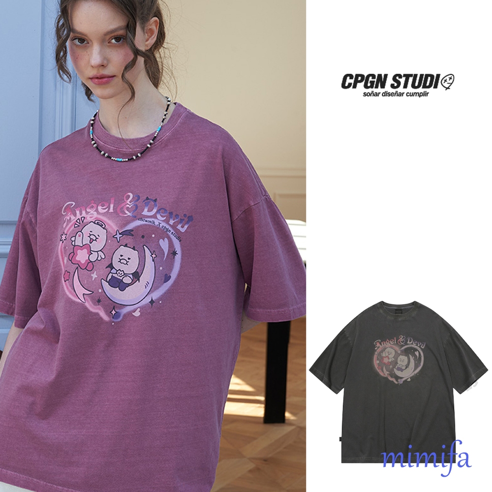 [CPGN STUDIO] [CPGN x Kakao Friends] เสื้อยืดแขนสั้น Destiny Chunsik Pigment