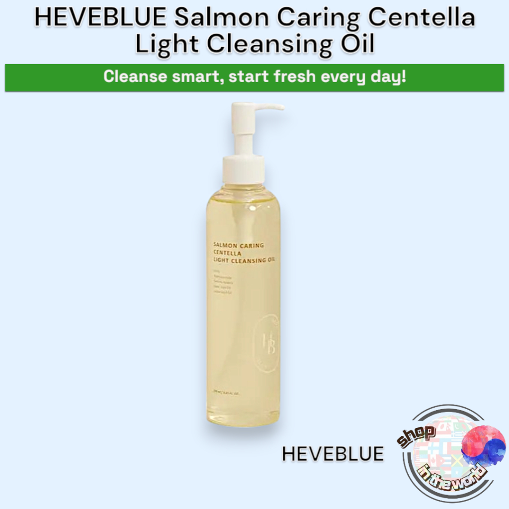 HEVBLUE Salmon Caring Centella Light Cleansing Oil 250ml