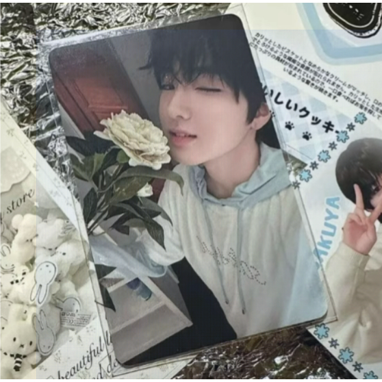 NCT WISH Sakuya QQ Music Macau Fansign Photocard Garden Ver.