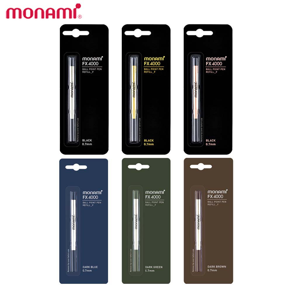 ปากกา Monami FX 4000 Ball Point RefIill_F