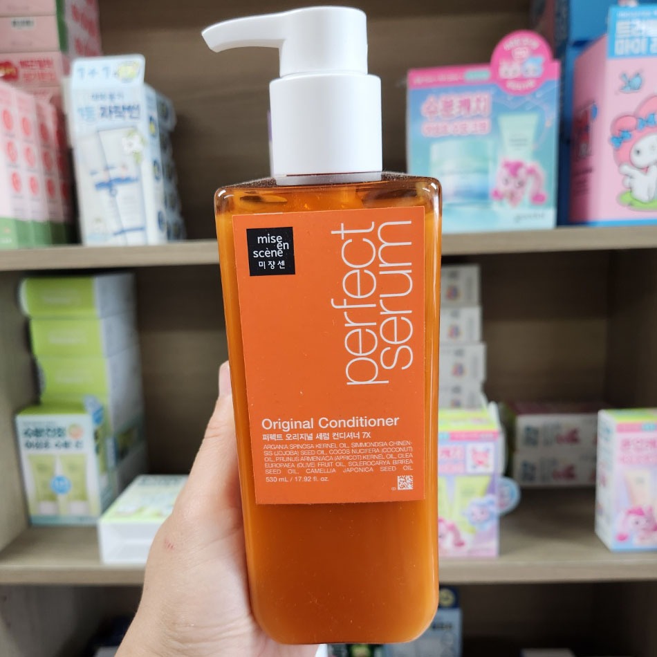 OLIVE YOUNG EDITION : Perfect Serum Original Shampoo, Conditioner 680ml (Korea Skincare, Korea Beauty, K-beauty)