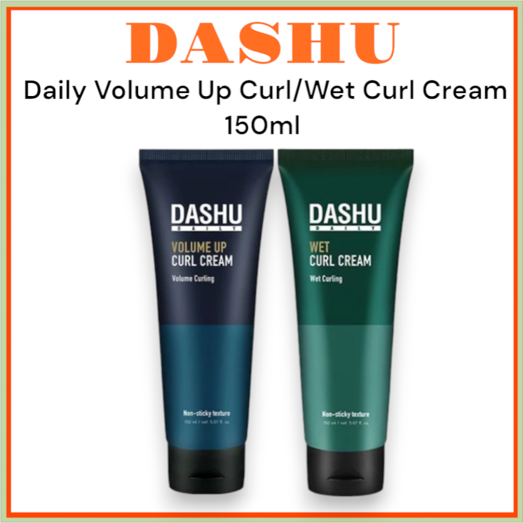 [DASHU] Daily Volume Up Curl Cream 150ml / Wet Curl Cream 150ml
