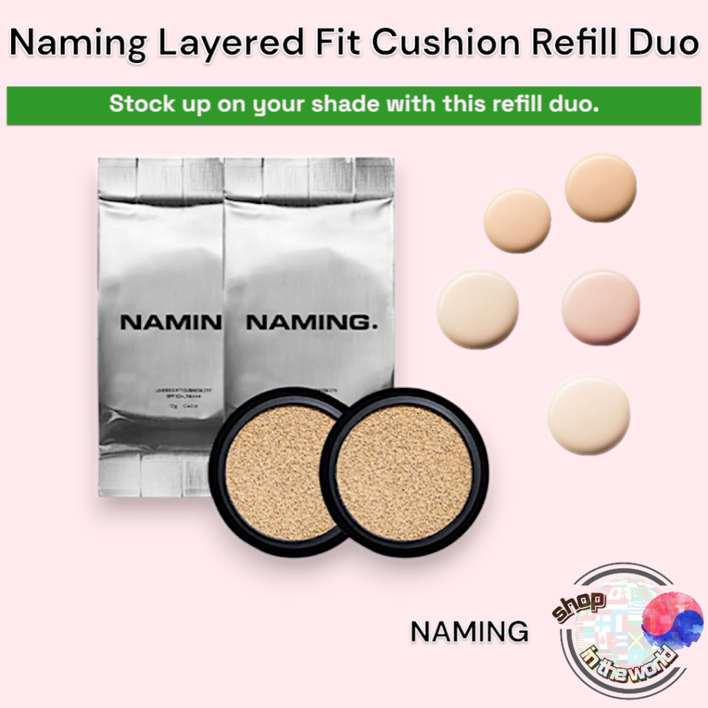 Naming Layered Fit Cushion Refill Duo 12g  2