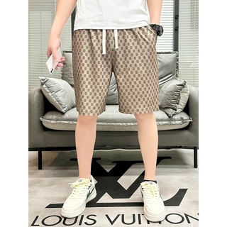 ZJ HOME กางเกงขาสั้น กางเกงลำลอง แฟชั่นน่ารัก สามารถสวมใส่ได้ทั้งชายหญิง ลวดลายสมัยใหม่ใส่สบายเนื้อผ้าดีQC-DK8025