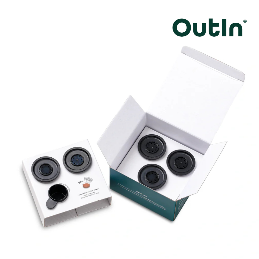 Outin Nano ชุดตะกร้ากรองเครื่องเอสเปรสโซแบบพกพา (6g-8g)