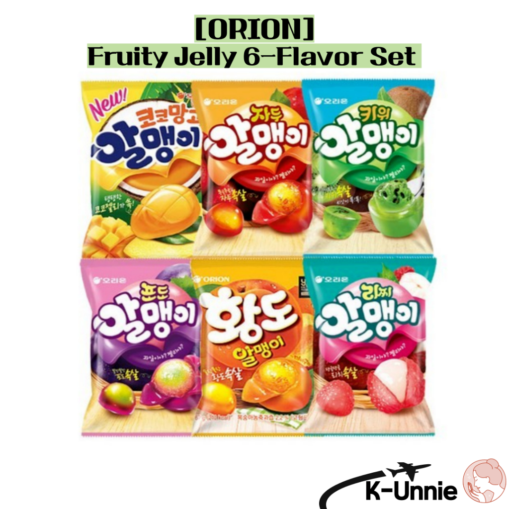 [ORION] Fruity Jelly 6-Flavour Set