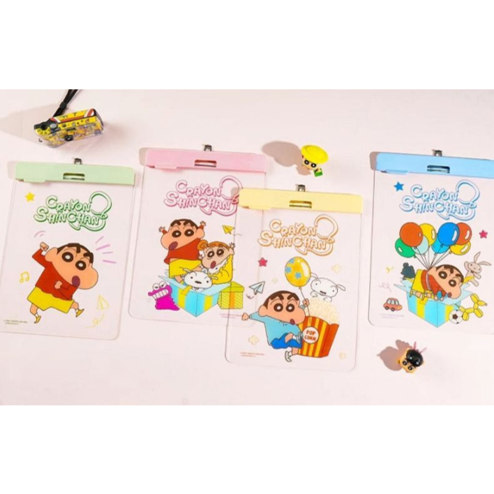 [CRAYON SHINCHAN] คลิปบอร์ดตัวละคร ขนาด A4 / คลิปบอร์ดน่ารัก / จัดส่งสีสุ่ม