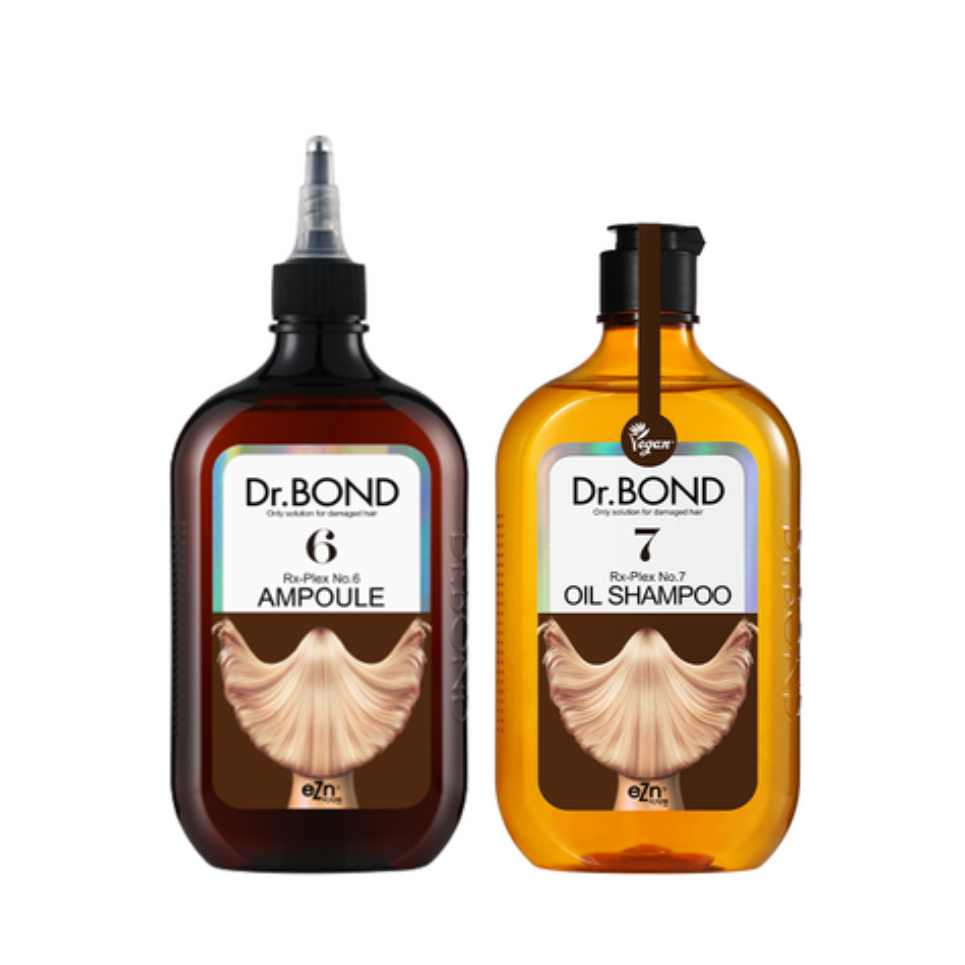 EZn ดร. Bond No.7 Oil Shampoo 370g, eZn Dr. บอนด์ เบอร์ 6 แอมพูล ทรีทเมนท์ 350มล