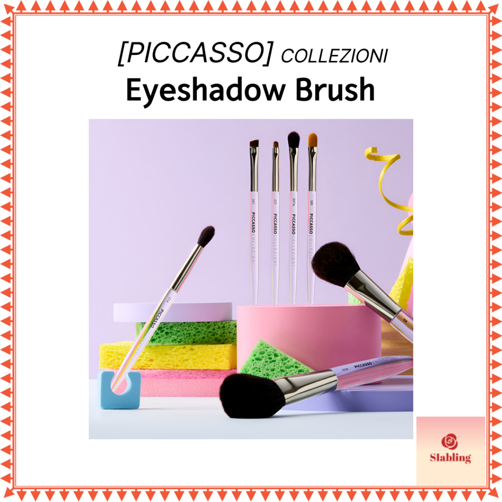 [PICCASSO] Makeup Eye Brush (10Types) / อายแชโดว์ ผสมผสาน
