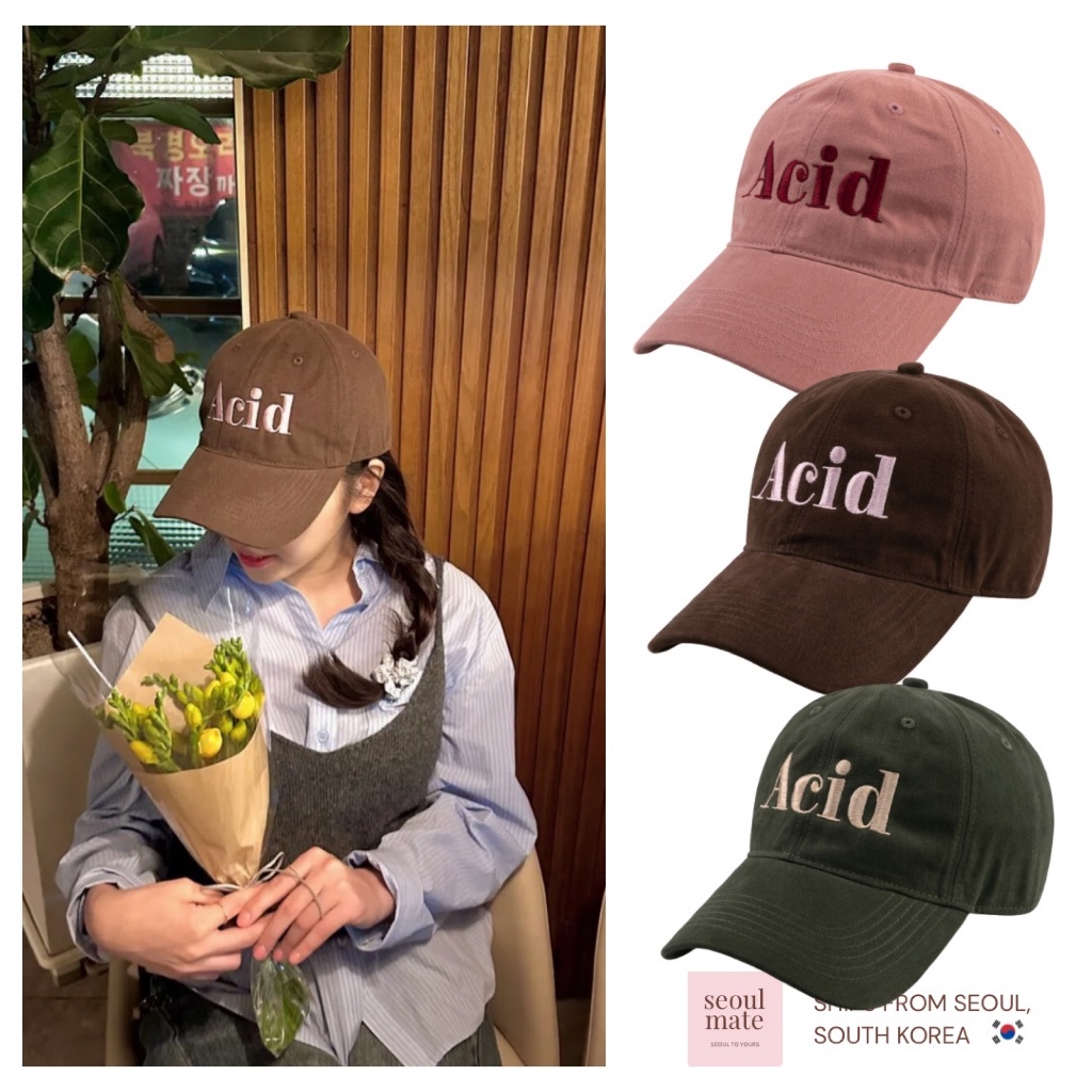 [ จากประเทศเกาหลีใต้ ] WICK ACID Ballpoint Cap