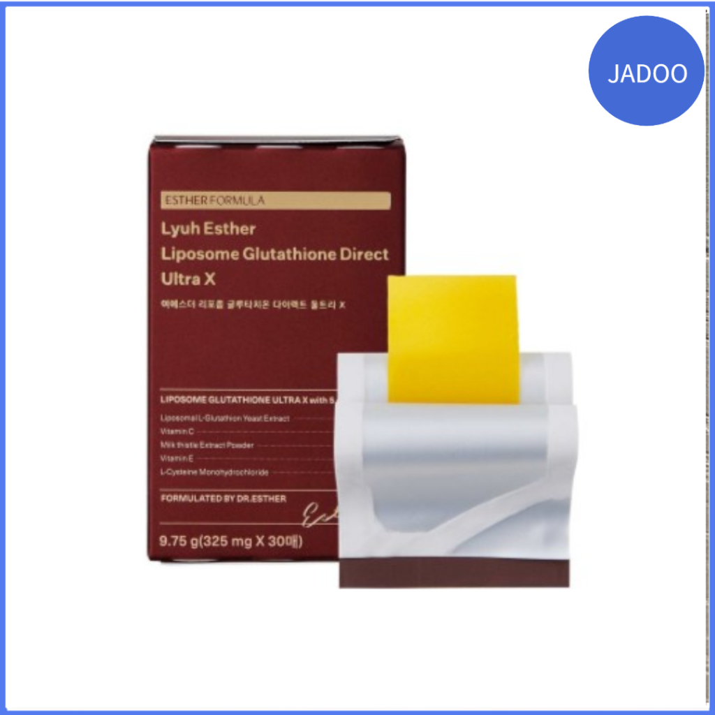 [สูตร Esther] Liposome Glutathione Direct Ultra X (325 มก. x 30 แผ่น)