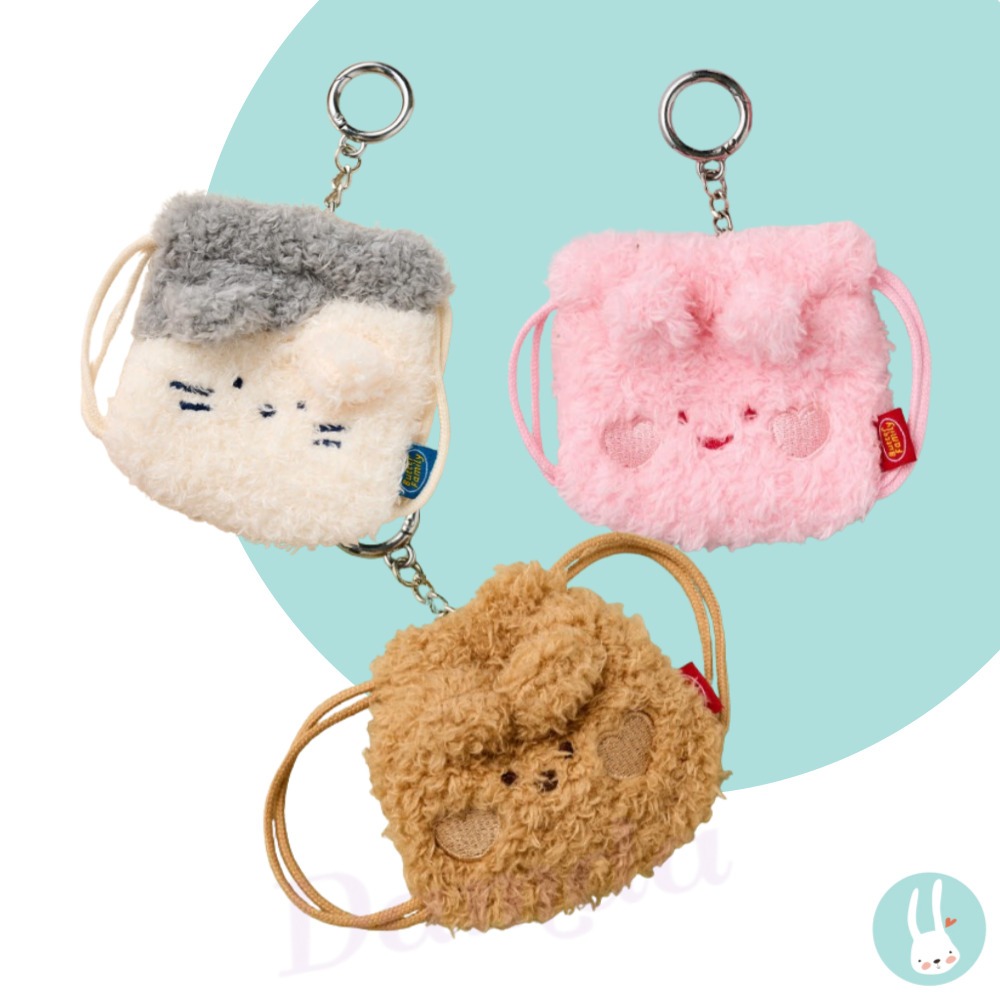 BUTTER Family Shop String Pouch Mini Keyring พวงกุญแจขนาดเล็ก