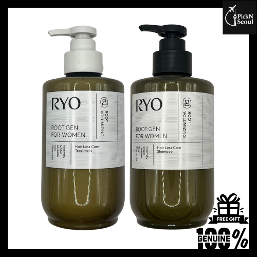 RYO Root: Gen For Women แชมพู & ทรีทเมนท์ | ดูแลผมร่วงที่กําหนดเอง | เสริมสร้าง & บํารุง