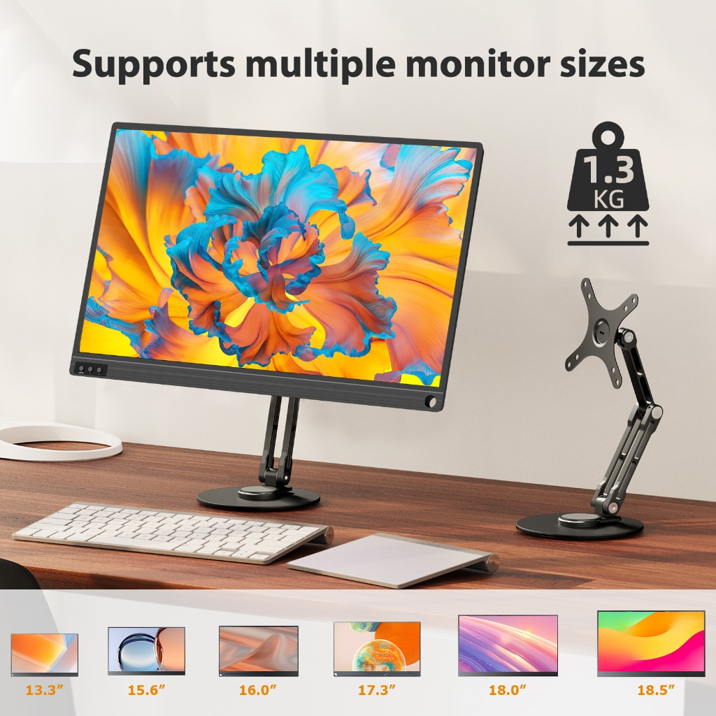 UPERFECT จัดส่งในพื้นที่UStand - VESA Mount Desk Mount for Monitor Adjustable Stand ที่วางหลายมุมรอง