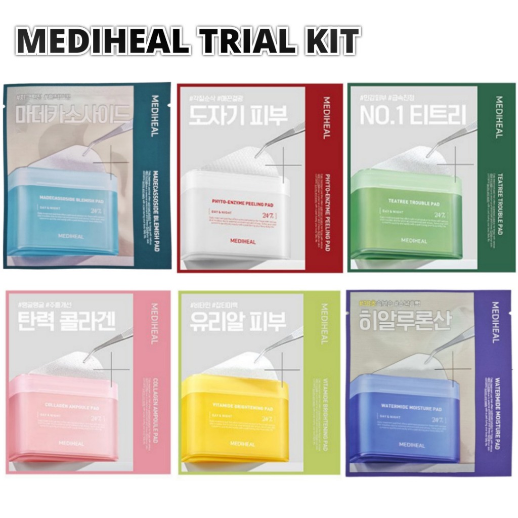 [MEDIHEAL] Toner Pad แบบซอง พกพาง่าย (6 สูตร)