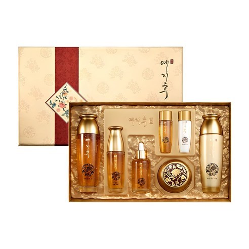 YEZIHU Jamyeong Hanbang Gold Skincare ชุด 5 ชิ้น | ต่อต้านริ้วรอย กระชับ ให้ความชุ่มชื่น