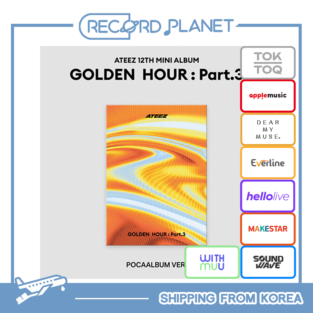 [POB] ATEEZ - 12th Mini Album [GOLDEN HOUR : Part.3] (POCAALBUM)