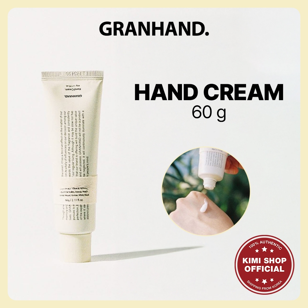 [GRANHAND] แฮนด์ครีม Hand Cream 60 กรัม | ครีมทามือกลิ่นหอมจากเกาหลี