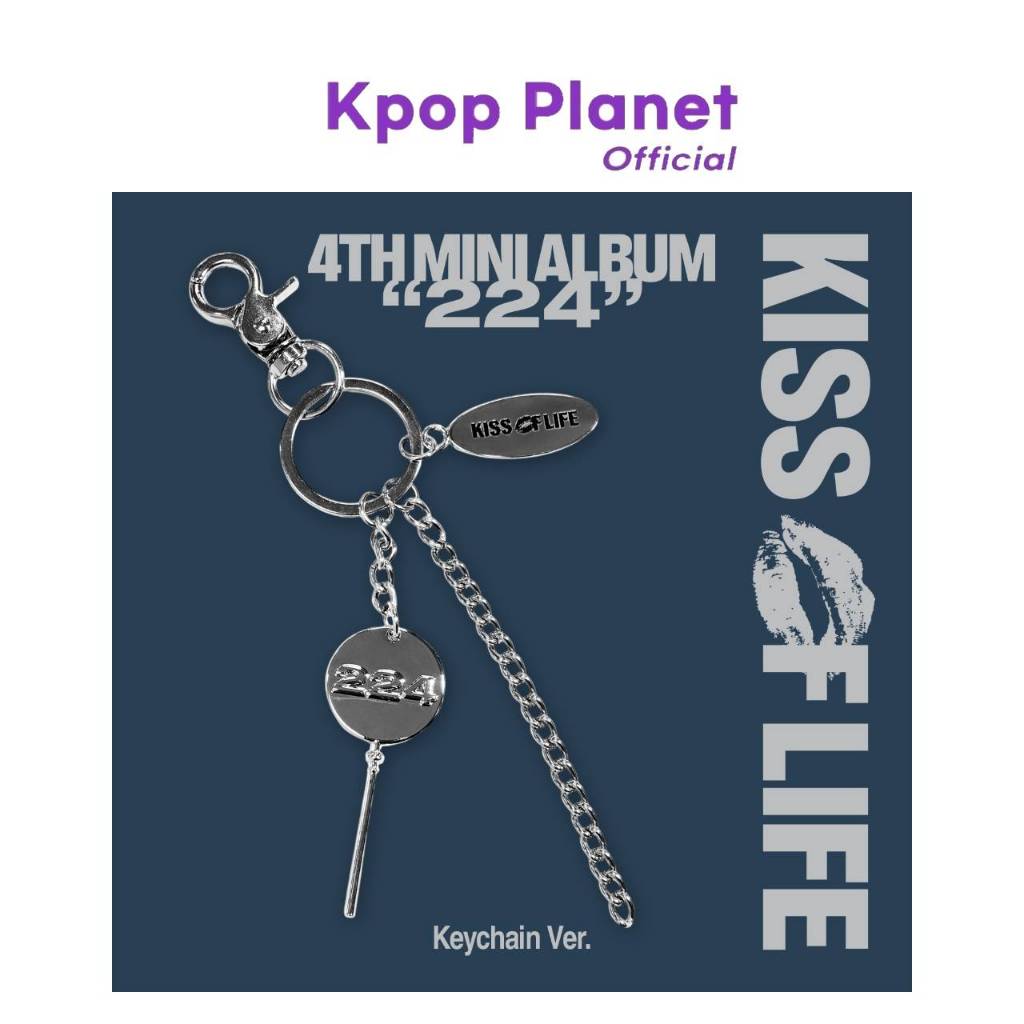 [Keychain ver.] KISS OF LIFE - 4th Mini Album [224] (NEMO Album QR Type)
