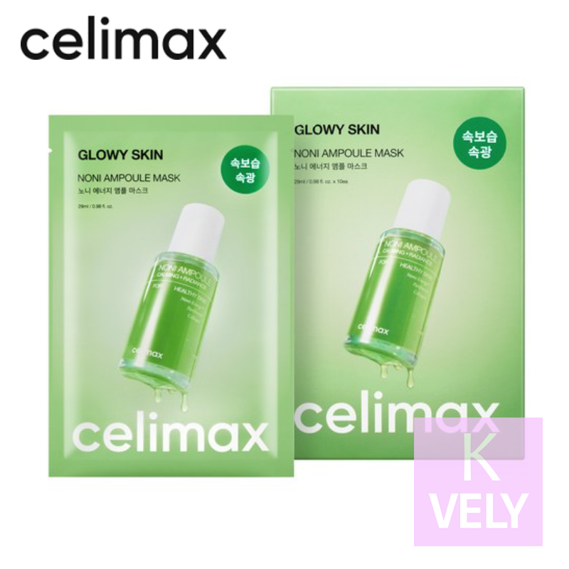 CELIMAX Noni Ampoule Mask Pack 10EA – Hydrating Calming Mask