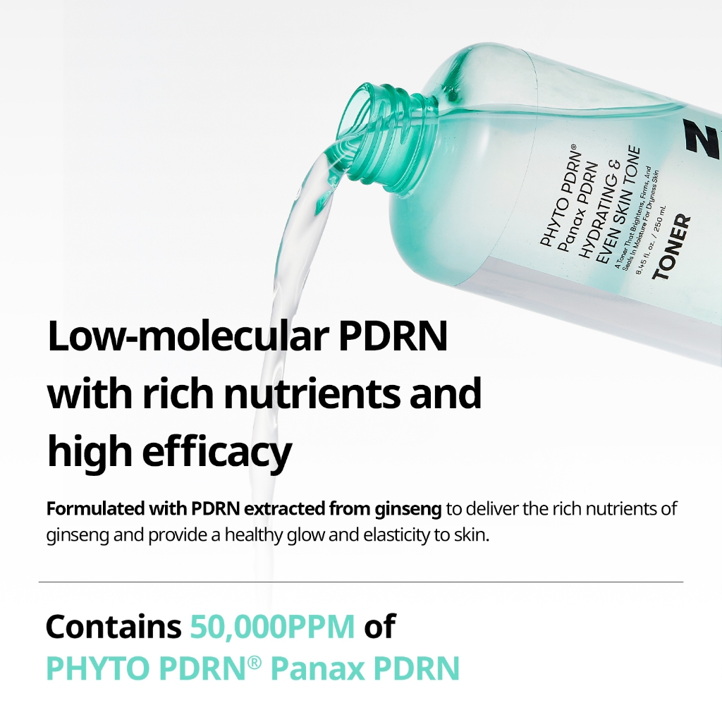 [VT] PDRN Toner 250ml | โทนเนอร์ PDRN วีแกน โสมป่า | ชุ่มชื้น ผิวกระจ่างใส ลดเลือนริ้วรอย [เรือธงอย่างเป็นทางการ] — صورة 4