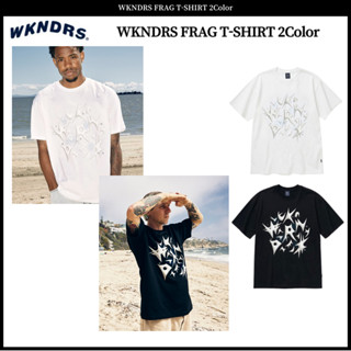 เสื้อยืด แขนสั้น พิมพ์ลาย WKNDRS 2 สี