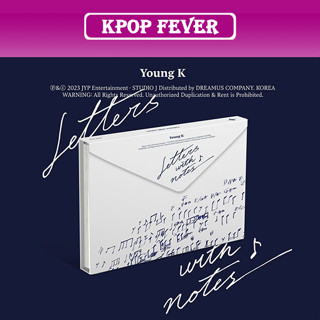 [POB] Young K - [ Letters with notes ] 1st Full Album PHOTOBOOK / DIGIPACK version