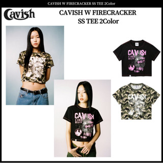 Cavish W FIRECRACKER เสื้อยืด SS มี 2 สี