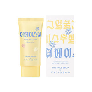 the face shop power long-lasting sun cream 50ml spf50+ pa+++