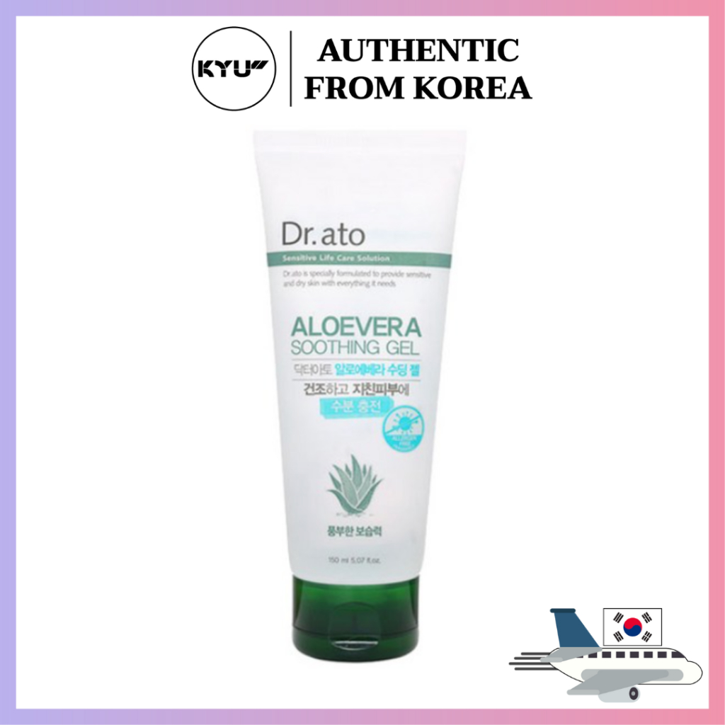 Dr.ato เจลบำรุงผิวว่านหางจระเข้ 150 มล. | Dr.ato Aloevera Soothing Gel 150ml