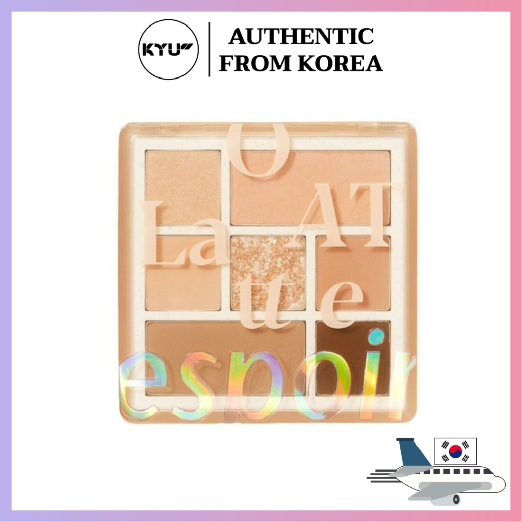Espoir Oat Milk Edition พาเลตต์อายชาโดว์แท้ 8 กรัม | Espoir Oat Milk Edition Real Eye Palette 8g
