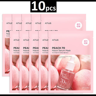 Anua Peach 70 Niacin เซรั่มแผ่นมาส์ก / มาสก์อนัว