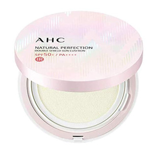 Ahc Natural Perfection Double Shield Sun Cushion SPF 50+ PA++++ 25 กรัม