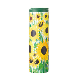 Starbucks Korea SS Sunflower Troy Tumbler แก้วน้ํา ขนาด 473 มล.