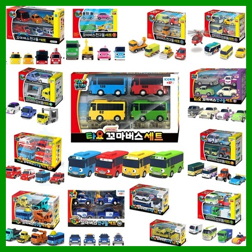 [TAYO Korea] Tayo Little Bus Friends ชุดของเล่นรถบัส ขนาดเล็ก Series 1~13 Tayo Gani Lani Rogi