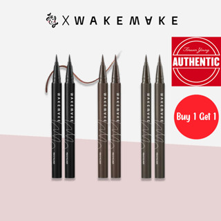 WAKEMAKE 1+1 Any Proof Pen eyeliner 1+1SPECIAL GIFT Set 0.5g (3colors) long lasting/waterproof/penliner