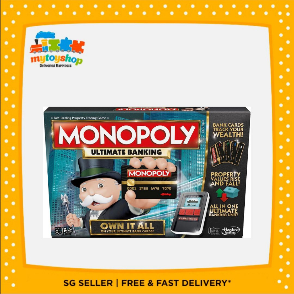 Hasbro Gaming Monopoly Ultimate Banking