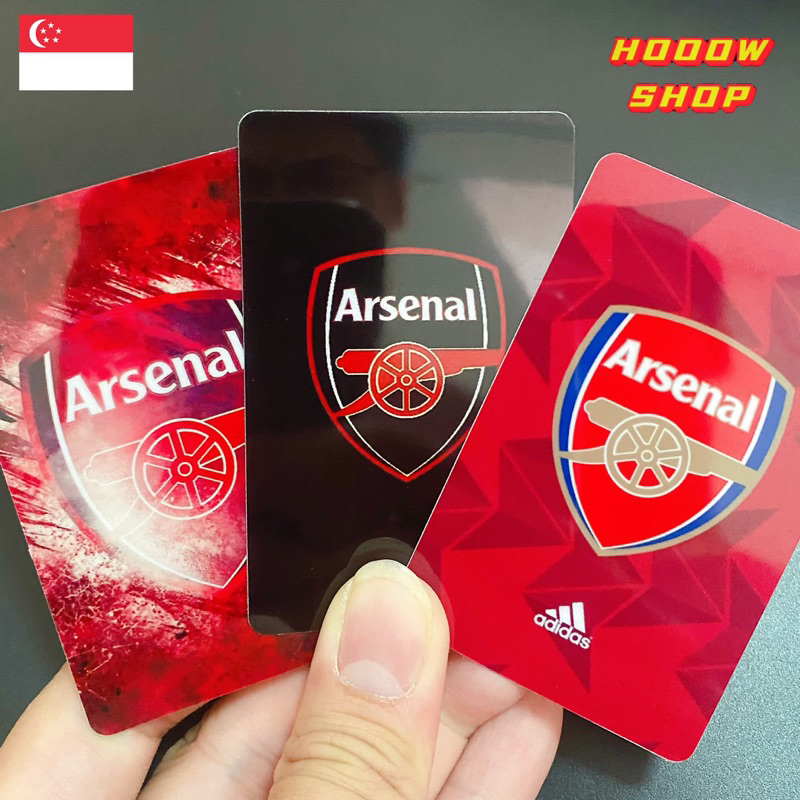( SG SELLER ) ARSENAL EZ-LINK CARD STICKERS / NFC CARD / FOOTBALL CLUB STICKERS / CUSTOMISE ARSENAL 