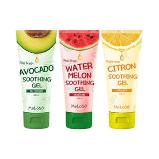 meloso soothing gel 200ml 3types