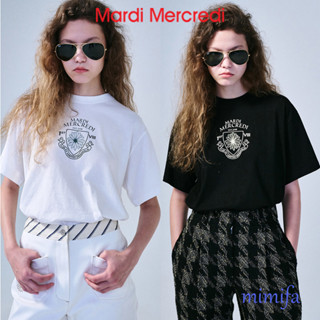 MARDI MERCREDI เสื้อยืดอลูมิเนียม ลายสัญลักษณ์ ขนาดเล็ก ALUMNI SMALL EMBLEM