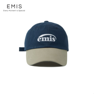 [EMIS] หมวกแก๊ปโลโก้ สีกรมท่า และสีเบจ