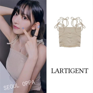 Korea [ LARTIGENT ] L3 DOUBLE STRING TOP / LE SSERAFIM SAKURA pick ของแท้ 100%