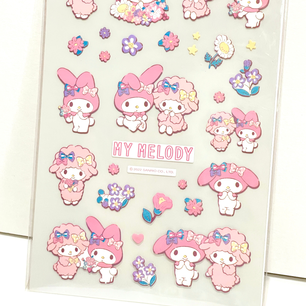 [Sanrio X KOREA DAISO] สติกเกอร์ Sanrio My Melody - B