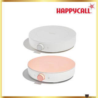 Happycall ODE เตาแม่เหล็กไฟฟ้า ขนาดเล็ก สีขาว และสีชมพู