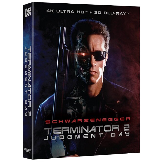 Terminator 2: Judgment Day - 4K UHD & 3D Blu-ray ปลอกสวมหุ้ม สไตล์เกาหลี