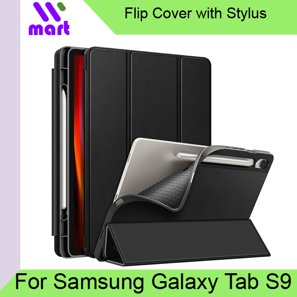 Samsung Galaxy Tab S11 2025 Trifold Flip Cover ช่องสไตลัสในตัว / สําหรับ Tab S9 Ultra / S9+ / Tab S8