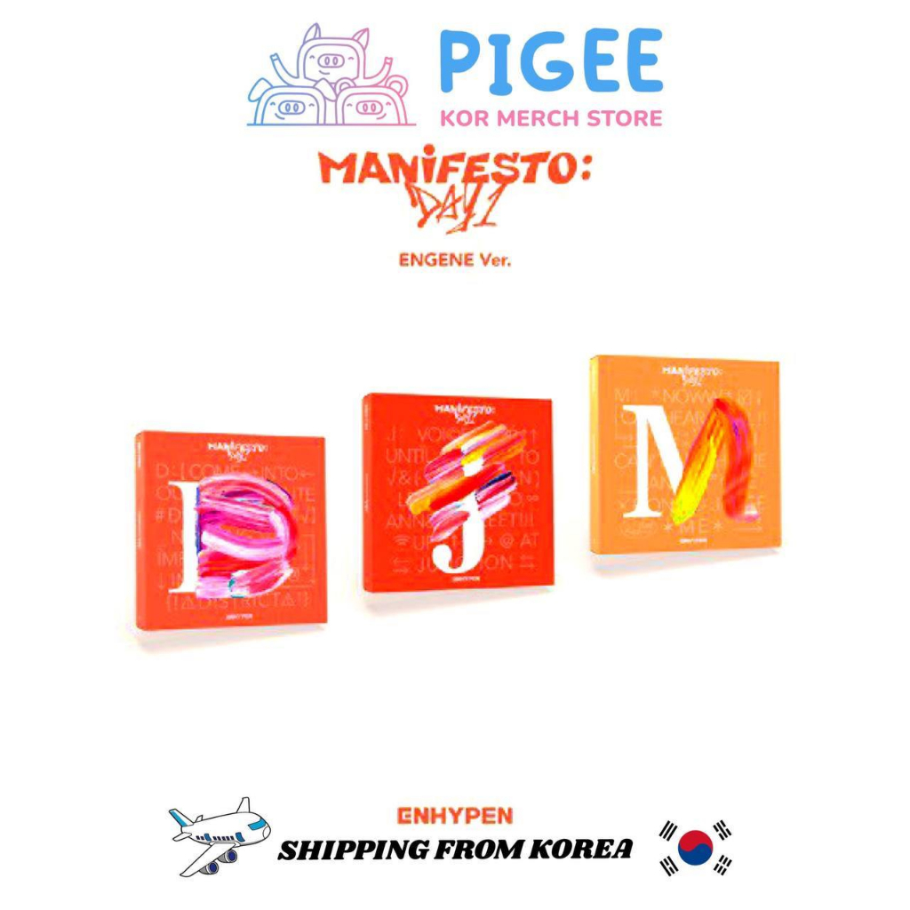 ENHYPEN - 3RD MINI ALBUM [MANIFESTO : DAY 1] ENGENE